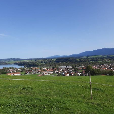 Ferienwohnung in Lechbruck am See im schönen Allgäu, nahe Füssen nur 300 m vom See Exterior foto