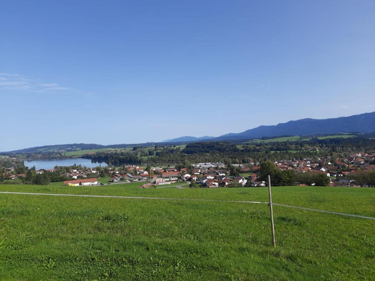 Ferienwohnung in Lechbruck am See im schönen Allgäu, nahe Füssen nur 300 m vom See Exterior foto